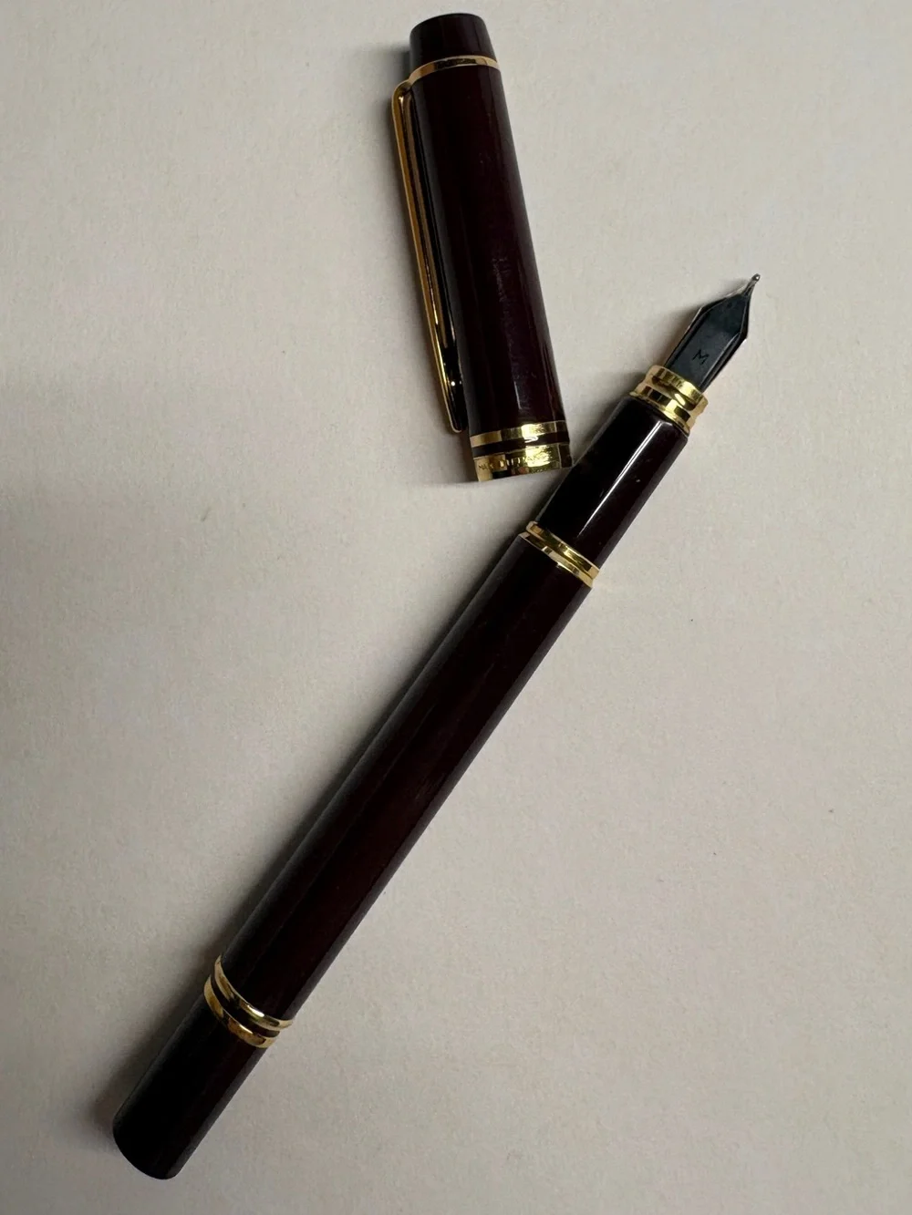 Vintage Waterman Le Man 200 IDEAL Fountain Pen 18K Gold Nib